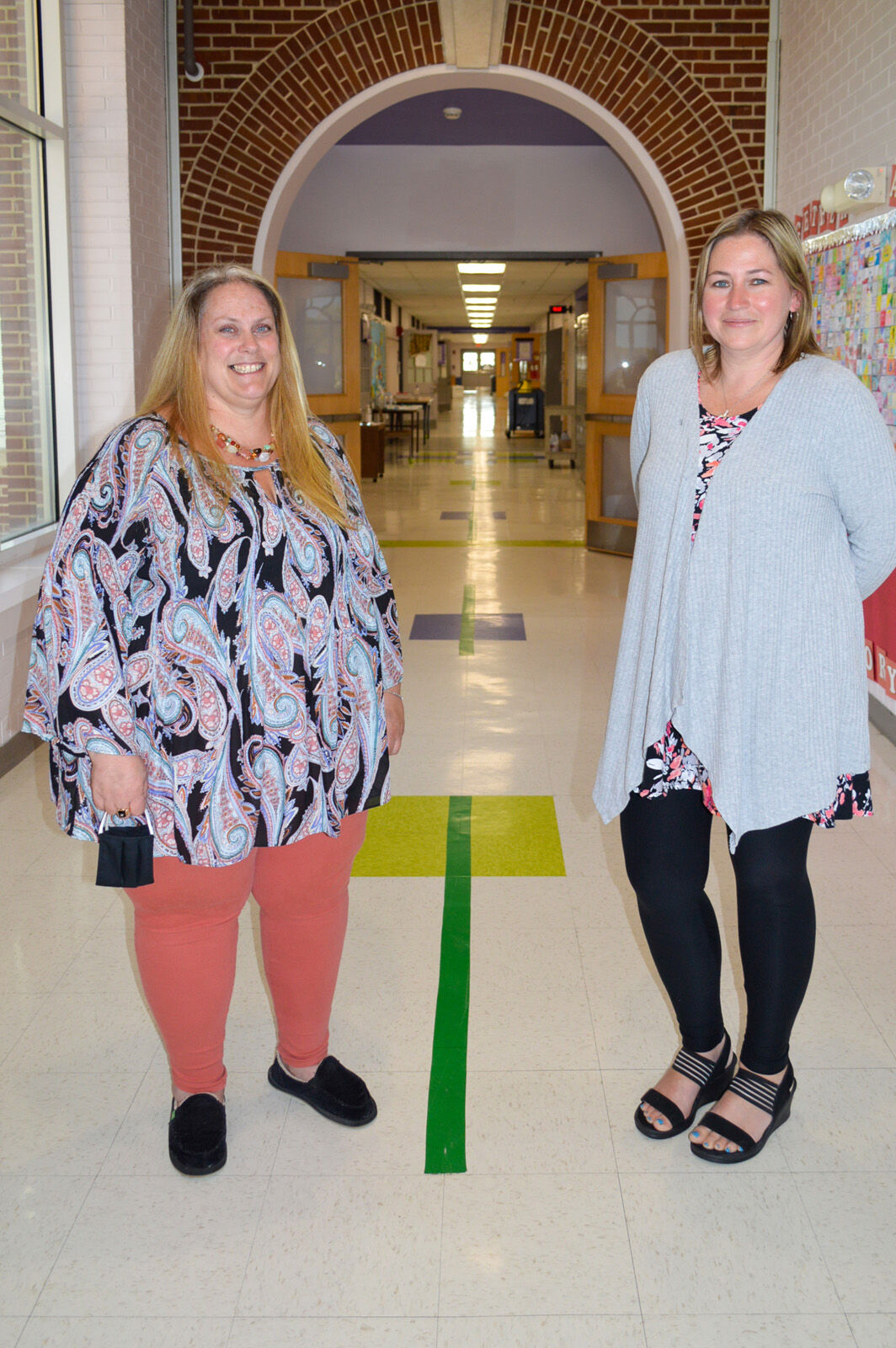 Amanda Swain, Erin Bullock, SDSA Teachers of the Year 2020 and 2021